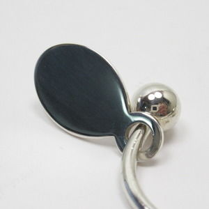 Tiffany Return to Tiffany Key Ring Silver